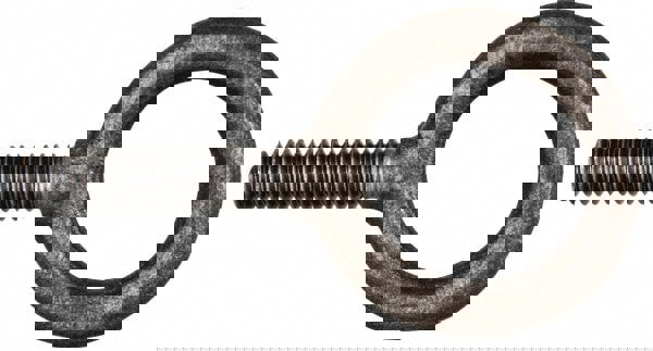 Fixed Lifting Eye Bolt: With Shoulder, 11,460 lb Capacity, M27 x 3.00 Thread, Grade 1030 Steel